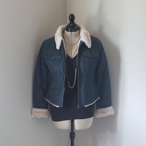 Vintage- Jean Fur Jacket